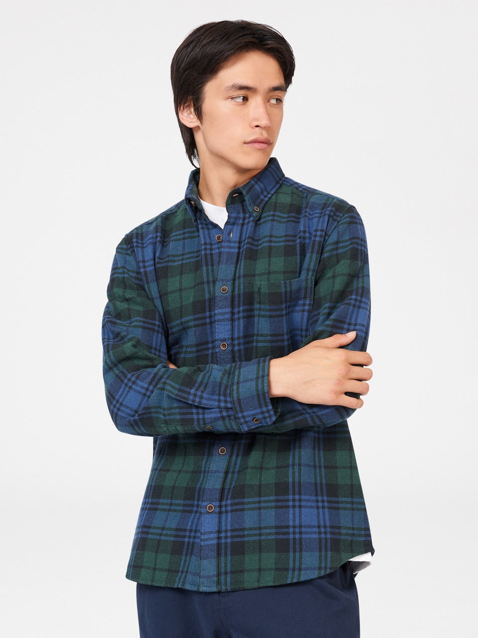 Chemises Ben Sherman Signature Tartan Check Vert | MSJ-93907774